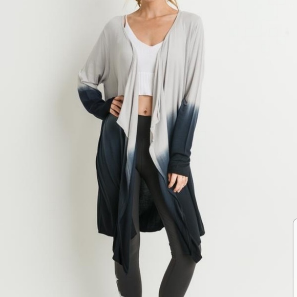 Mono B Tops - Womens Ombre Cardigan